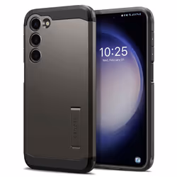 Spigen Tough Armor, Cover, Samsung, Galaxy S23, 15.5 cm (6.1"), Grey