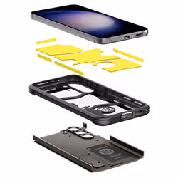 Spigen Tough Armor mobile phone case 15.5 cm (6.1") Cover Grey