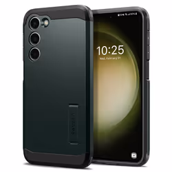 Spigen Tough Armor, Cover, Samsung, Galaxy S23, 15.5 cm (6.1"), Green