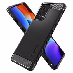 Spigen Rugged Armor mobile phone case 16.9 cm (6.67") Cover Black
