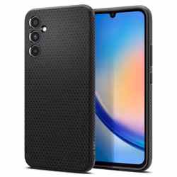 Spigen Galaxy A34 5G Case Liquid Air Matte Black, Cover, Samsung, Galaxy A34 5G, 16.8 cm (6.6"), Black