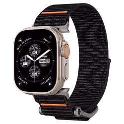 Spigen AMP05981 Smart Wearable Accessories Band Black Nylon