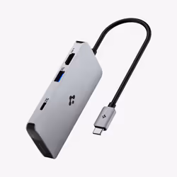 Spigen Multi Hub mobile device dock station Grey