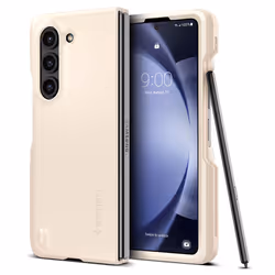 Spigen ACS06210, Cover, Samsung, Samsung Galaxy Z Fold 5, 19.3 cm (7.6"), Ivory, Pearl