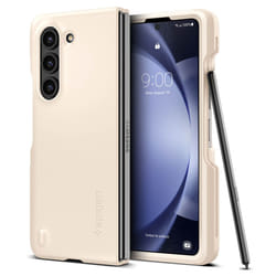 Spigen ACS06210 mobile phone case 19.3 cm (7.6") Cover Ivory, Pearl