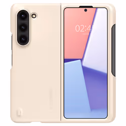 Spigen ACS06210 mobile phone case 19.3 cm (7.6") Cover Ivory, Pearl