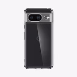 Spigen Google Pixel 8 Case Ultra Hybrid Crystal Clear, Cover, Google, Google Pixel 8, 15.7 cm (6.16"), Transparent