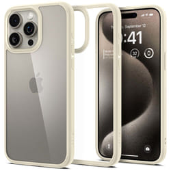 Spigen ACS06448 mobile phone case 17 cm (6.7") Cover Beige, Transparent