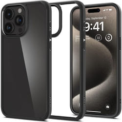 Spigen ACS06474 mobile phone case 15.5 cm (6.1") Cover Black, Transparent