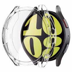 Spigen Ultra Hybrid, Case, Smartwatch, Transparent, Samsung, Galaxy Watch 6 (44mm), Polycarbonate (PC), Thermoplastic polyure ...