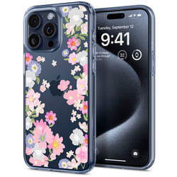 Spigen iPhone 15 Pro Case Liquid Crystal Blossom