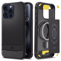 Spigen ACS06561 mobile phone case 17 cm (6.7") Cover Black