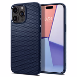 Spigen ACS06563, Cover, Apple, iPhone 15 Pro Max, 17 cm (6.7"), Blue, Navy