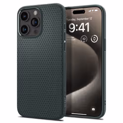 Spigen ACS06564, Cover, Apple, iPhone 15 Pro Max, 17 cm (6.7"), Green