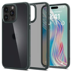 Spigen ACS06569 mobile phone case 17 cm (6.7") Cover Green, Transparent
