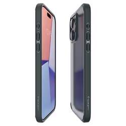 Spigen ACS06569 mobile phone case 17 cm (6.7") Cover Green, Transparent