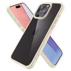 Spigen ACS06571 mobile phone case 17 cm (6.7") Cover Beige