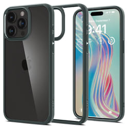 Spigen ACS06574 mobile phone case 17 cm (6.7") Cover Green, Transparent