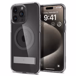 Spigen ACS06584, Cover, Apple, iPhone 15 Pro Max, 17 cm (6.7"), Graphite