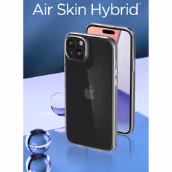 Spigen Airskin Hybrid mobile phone case 17 cm (6.7") Cover Transparent