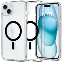 Spigen ACS06661 mobile phone case 17 cm (6.7") Cover Black, Transparent