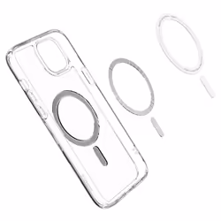 Spigen ACS06661 mobile phone case 17 cm (6.7") Cover Black, Transparent