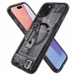Spigen ACS06664 mobile phone case 17 cm (6.7") Cover Black