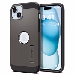Spigen Tough Armor mobile phone case 17 cm (6.7") Cover Grey