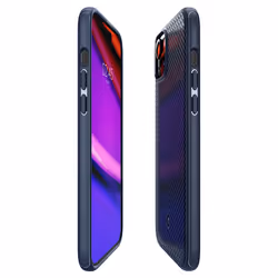 Spigen Mag Armor mobile phone case 17 cm (6.7") Cover Blue