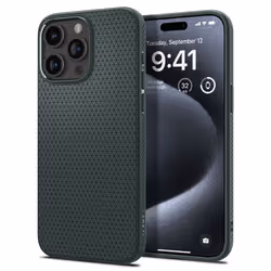 Spigen ACS06706, Cover, Apple, iPhone 15 Pro, 15.5 cm (6.1"), Green