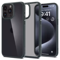Spigen ACS06710, Cover, Apple, iPhone 15 Pro, 15.5 cm (6.1"), Green