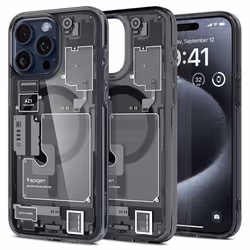Spigen ACS06721, Cover, Apple, iPhone 15 Pro, 15.5 cm (6.1"), Black