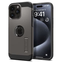 Spigen ACS06732 mobile phone case 15.5 cm (6.1") Cover Grey, Metallic