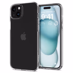 Spigen ACS06786, Cover, Apple, iPhone 15, 15.5 cm (6.1"), Transparent