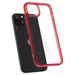 Spigen ACS06794 mobile phone case 15.5 cm (6.1") Cover Red, Transparent