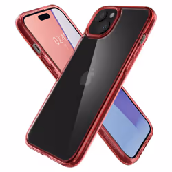 Spigen ACS06794 mobile phone case 15.5 cm (6.1") Cover Red, Transparent