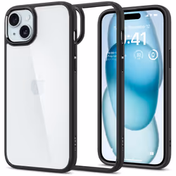 Spigen ACS06799, Cover, Apple, iPhone 15, 15.5 cm (6.1"), Black