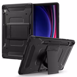Spigen Tough Armor Pro, Cover, Samsung, Galaxy Tab S9, 27.9 cm (11"), 241 g