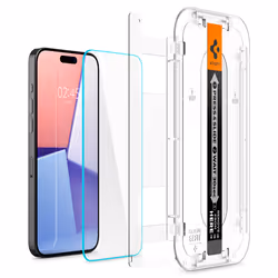 Spigen EZ FIT GLAS.tR Clear screen protector Apple 2 pc(s) - Additional view 2