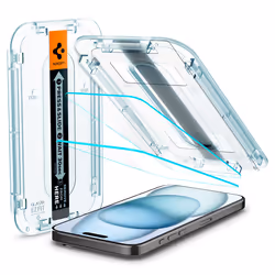 Spigen AGL06903, Apple, iPhone 15, Transparent, 2 pc(s)