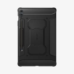 Spigen Rugged Armor Pro Galaxy Tab S9 FE+ Case Black