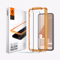 Spigen Galaxy S23 FE Glass Screen Protector AlignMaster GLAS.tR Slim 2PCS, Samsung, Galaxy S23 FE, Transparent, 2 pc(s)