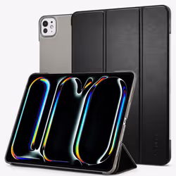 Spigen iPad Pro 13 2024 Case Smart Fold Black, Folio, Apple, iPad Pro 13-inch 2024/M4 (7th Gen), 33 cm (13")