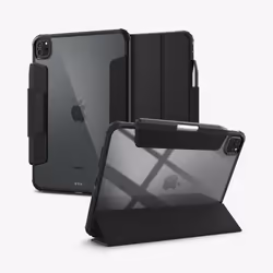 Spigen Ultra Hybrid Pro iPad Pro 11-inch Case Black, Folio, Apple, iPad Pro 11-inch (2024), 27.9 cm (11")