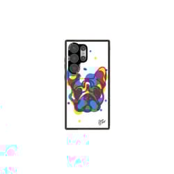 Samsung GP-FPS928SBK mobile phone case 17.3 cm (6.8") Cover Multicolour, White