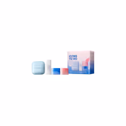 LANEIGE Icons To Go Set: Cream Skin, Water Bank Cream, Lip Sleeping Mask, Water Sleeping Mask, Travel Size, Full Size, Hydrat ...