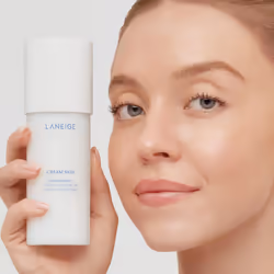 LANEIGE Icons To Go Set: Cream Skin, Water Bank Cream, Lip Sleeping Mask, Water Sleeping Mask, Travel Size, Full Size, Hydrate, Barrier-Boosting