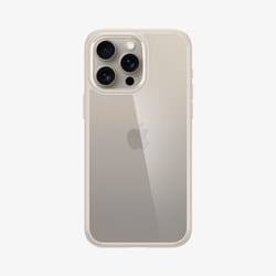 Spigen Ultra Hybrid iPhone 15 Pro Max Case Natural Titanium