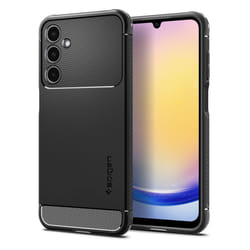 Spigen Galaxy A25 5G Case Rugged Armor Black