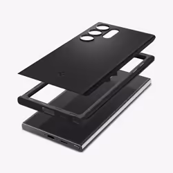 Spigen Thin Fit mobile phone case 17.3 cm (6.8") Cover Black